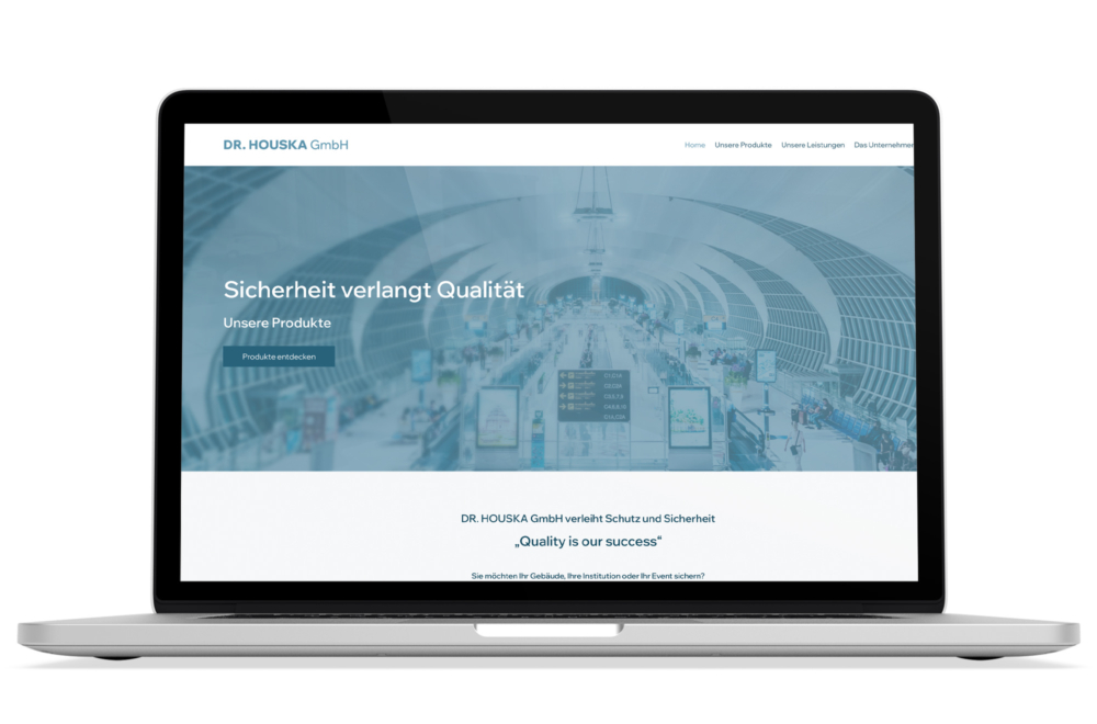 Beispiel: Corporate Design, Responsive Webdesign, WordPress 